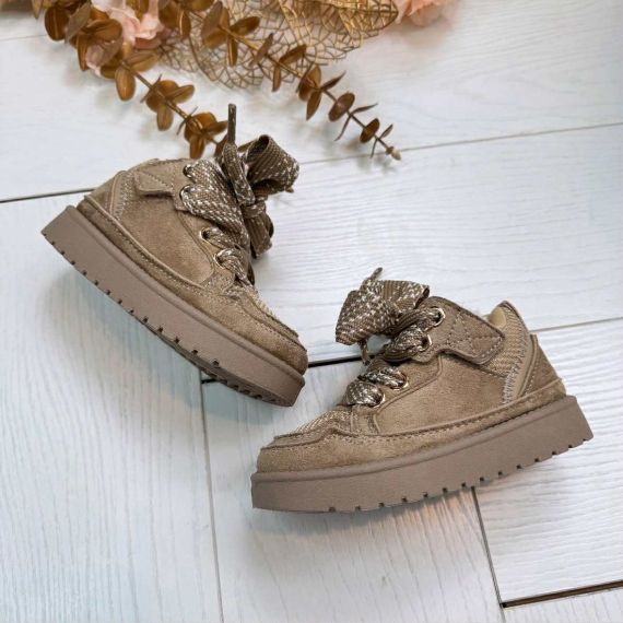 **KIDS** COZY SNEAKER 66-195 TAUPE