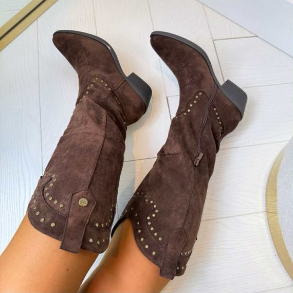 LUNA STUDS LAARS **DES8067** BROWN/SUE