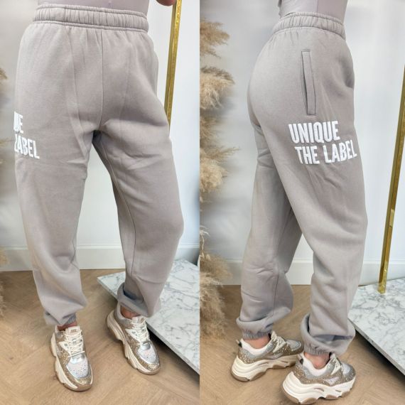 UNIQUE THE LABEL ELYANA JOGGER MOCHA