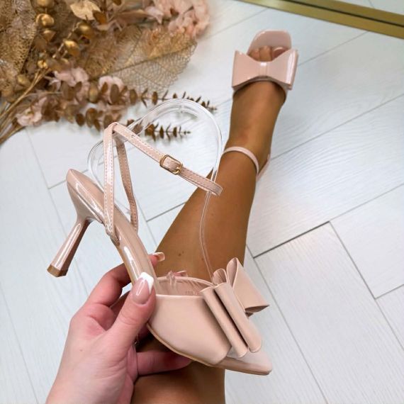 LAK STRIK HEEL 100-482 NUDE