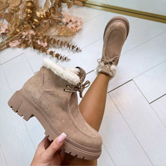 *SALE* STACEY BOOT A-990 DK. BEIGE