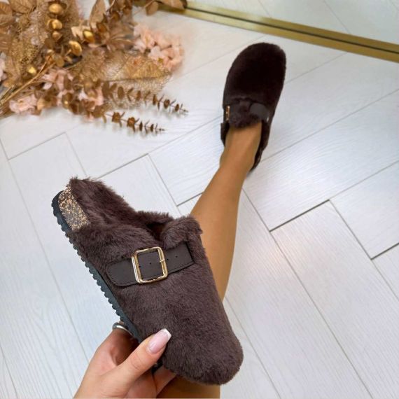 CELINE PANTOFFEL L2872 BROWN