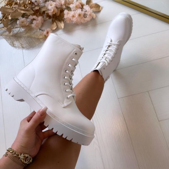 BASIC FESTIVAL BOOT A-506 WHITE *WEB ONLY*