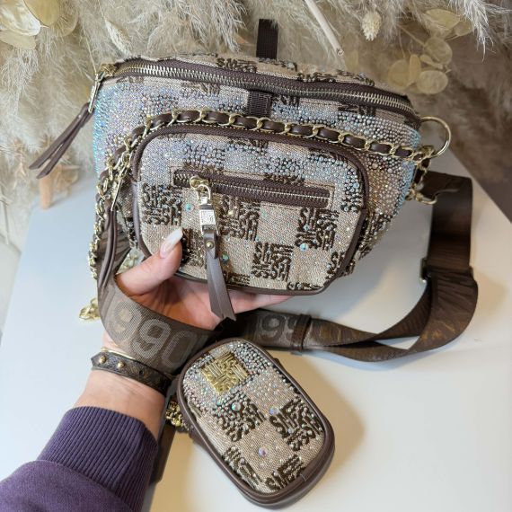 STEVE MADDEN BMAX-12 BAG 2470 BROWN