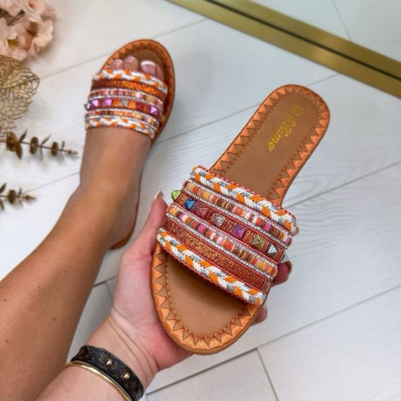 BONAIRE SLIPPER 2073 ORANGE