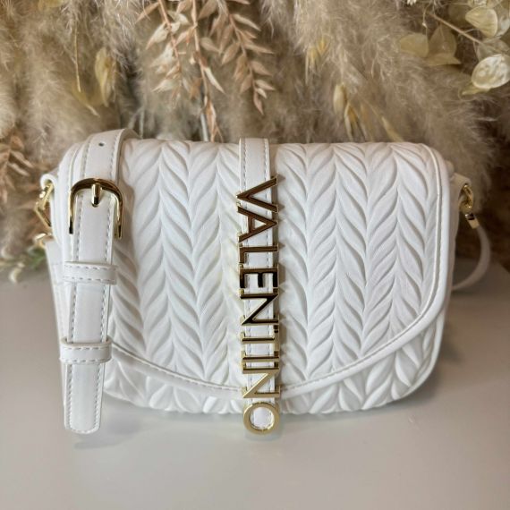 VALENTINO BAGS FANIA RE FLAP BAG VBS9AB09 BIANCO