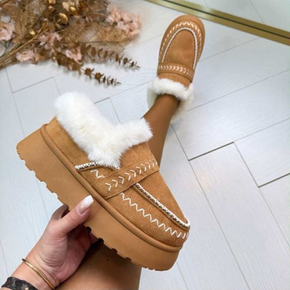 COZY PANTOFFEL 9007 CAMEL