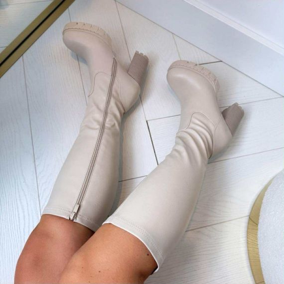 *SALE* EMMA LAARS MET HAK DES856 BEIGE/PU