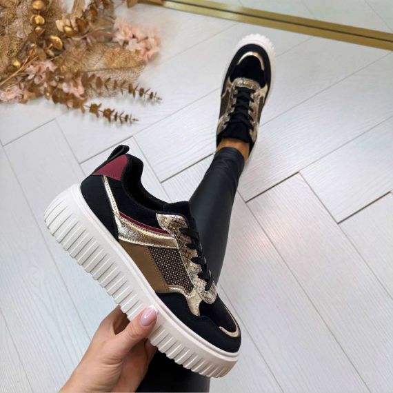 LIZZY SNEAKER 8-213 BLACK