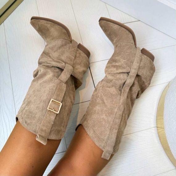 *ACTIE* JUDITH GESP LAARS DES8085 KHAKI/SUE