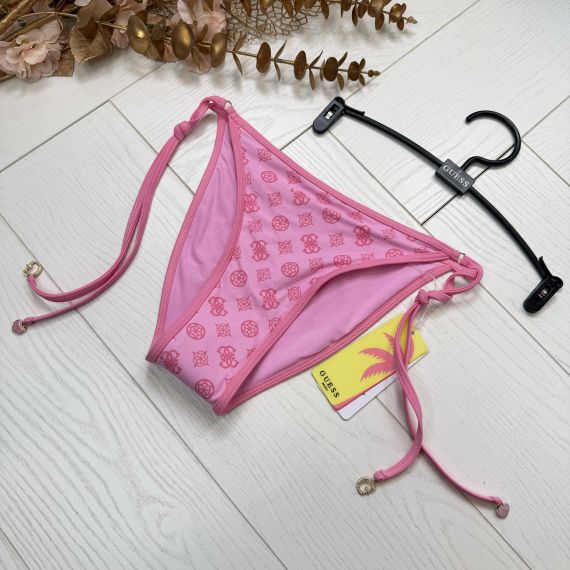 *LAATSTE MAAT M* GUESS LOGO BIKINI BOTTOM E5GO21KCRL2 P6FA PINK