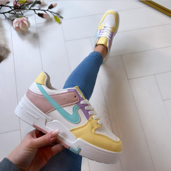 COLOURY SNEAKER PC-107 YELLOW *WEB ONLY*