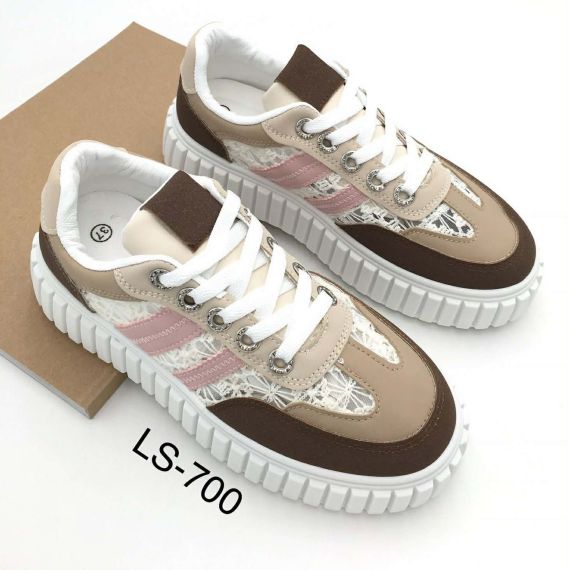 BALI LACE SNEAKER LS-700 BROWN
