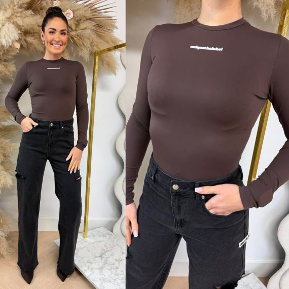 UNIQUE THE LABEL ROBYN **LONGSLEEVE** CACAO