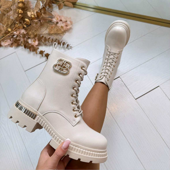 ZOE BOOT LH208 BEIGE