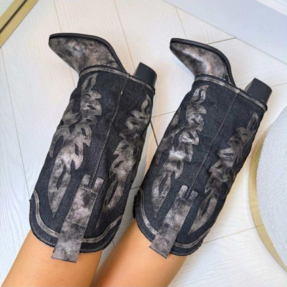 *SALE* DENISE FLAPOVER LAARS M-829 NOIR