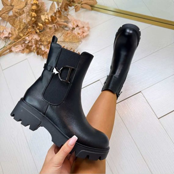 DINA BOOT XJ-907 BLACK