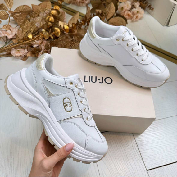 **LAATSTE MAAT 41** LIU JO SNEAKER EVA BA5065 WHITE