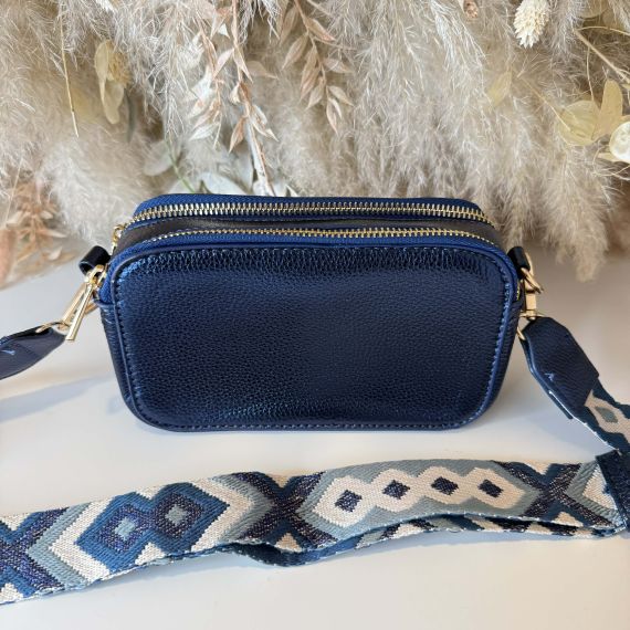 DUBBELE ZIP BAG 3069 ROYAL BLUE