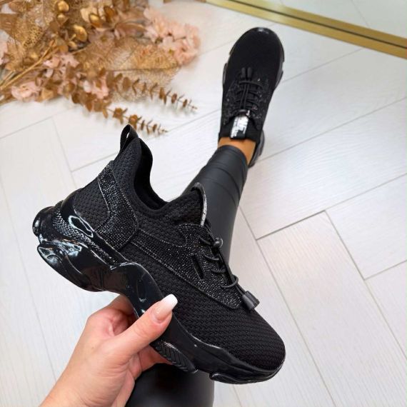 STEVE MADDEN SNEAKER MATCH-RE 4874 BLK/BLK