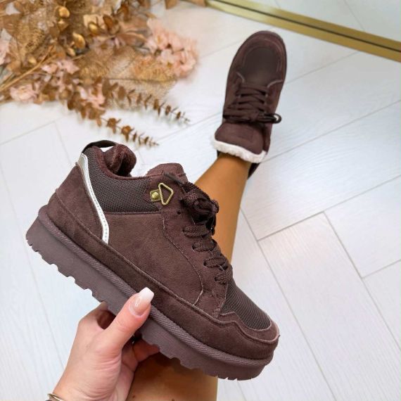 FLEUR SNEAKER 8-198 BROWN