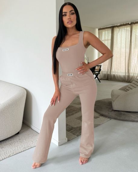 UNIQUE THE LABEL MOLLY PANTS MOCHA