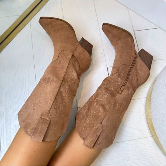 ELA COWBOY SUEDINE LAARS 7627A CAMEL