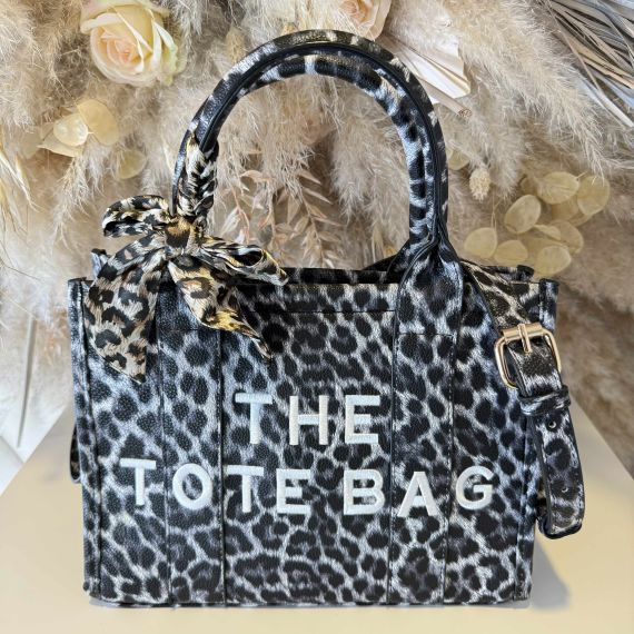 BESTSELLER TOTE BAG H3060 BLACK/GREY