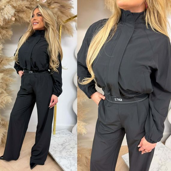 UNIQUE THE LABEL GIGI JACKET DEEP BLACK