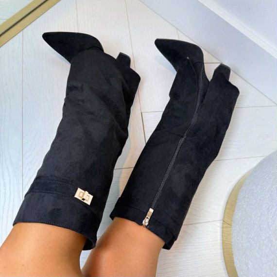 LOTTE SUEDINE SLEEVE LAARS CLS-370 BLACK