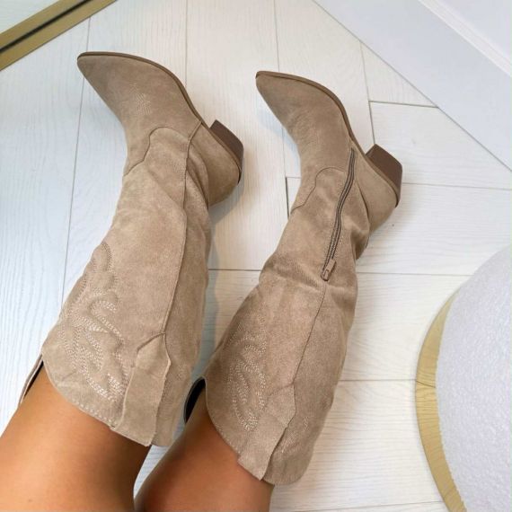 CELINE SUEDINE LAARS 7678A-1*** KHAKI