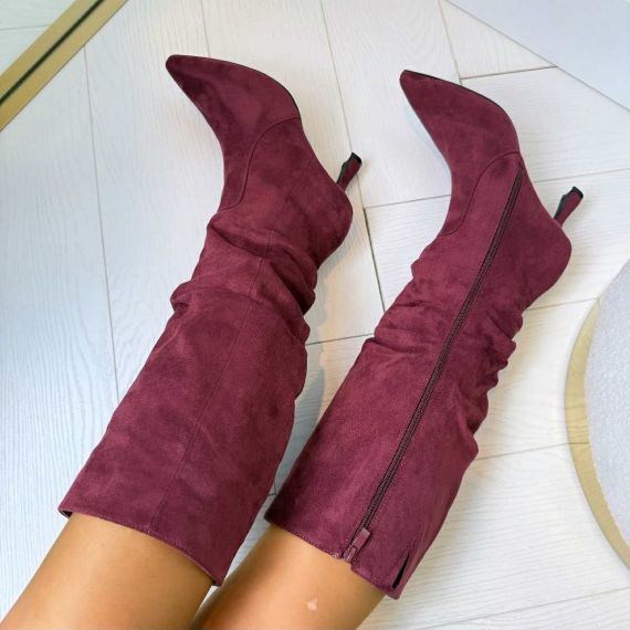 FINA SUEDINE LAARS MET HAK DES8032 WINE/S