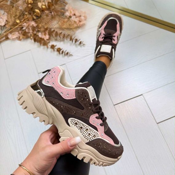 GINA SNEAKER 8-211 BROWN