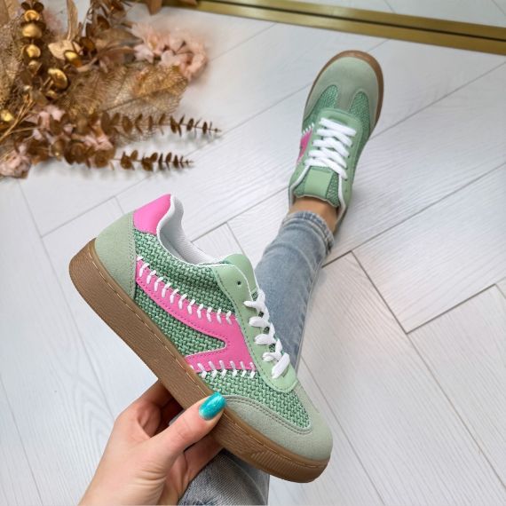 FIONA SNEAKER PC-2818 GREEN *WEBONLY*