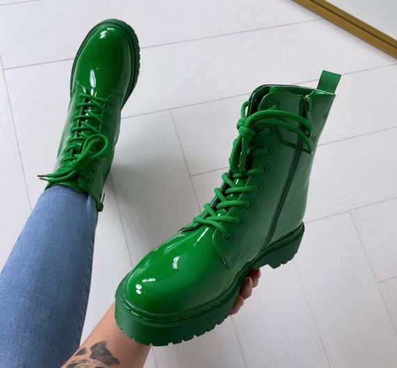 SHINE MARTY BOOT A-837 GREEN *WEB ONLY*
