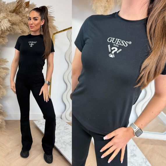GUESS COLETTE TEE V4YI21KCDH1 FJ8N BLACK