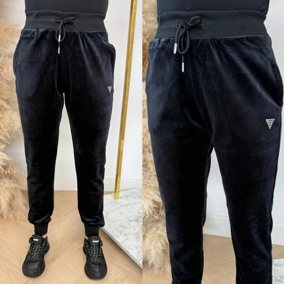 GUESS COUTURE JOGGER PANTS V3BB27K0232 BLACK