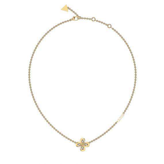 GUESS FLOWER NECKLACE JUBN03057JWYGT GOLD