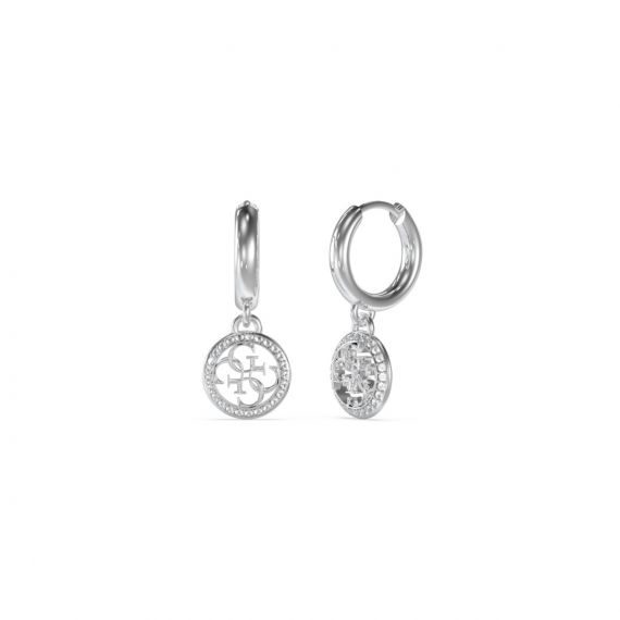 GUESS ROUND 4G EARRING 2135 SILVER