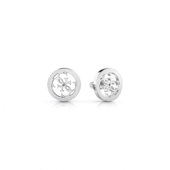 GUESS SMALL ROUND 4G EARRING 2162 SILVER