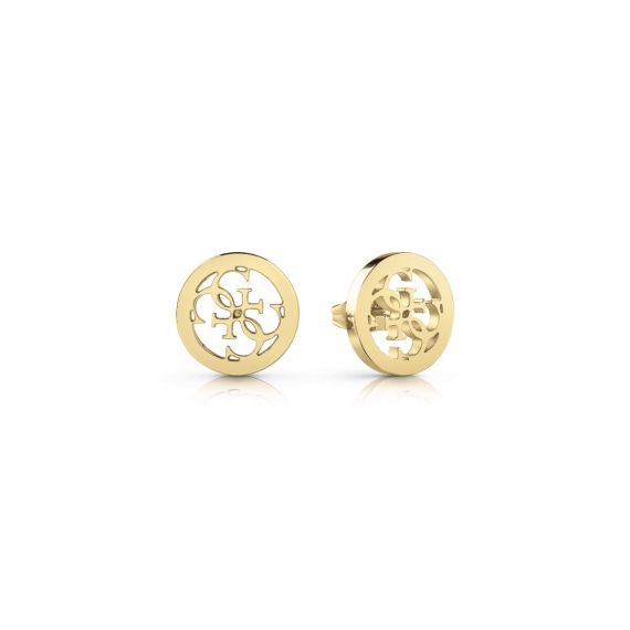 GUESS SMALL ROUND 4G EARRING 2162 GOLD