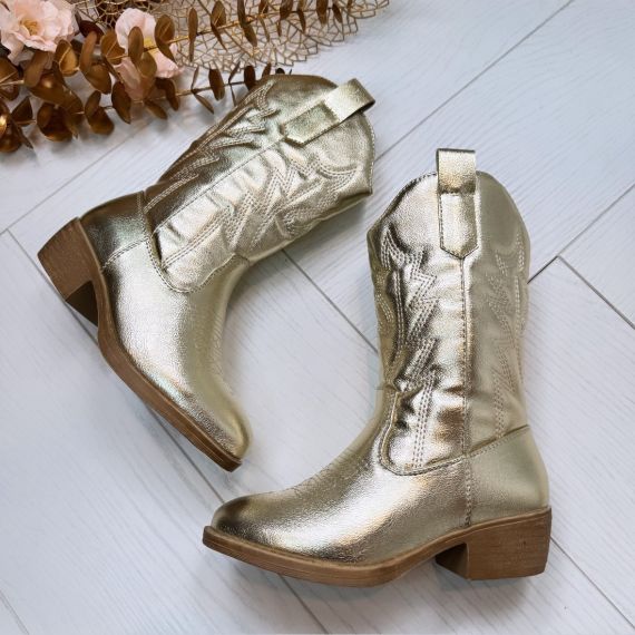 **KIDS** COWBOY LAARS T2009P GOLD