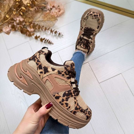 KIRSTEN SNEAKER 8956 LEOPARD