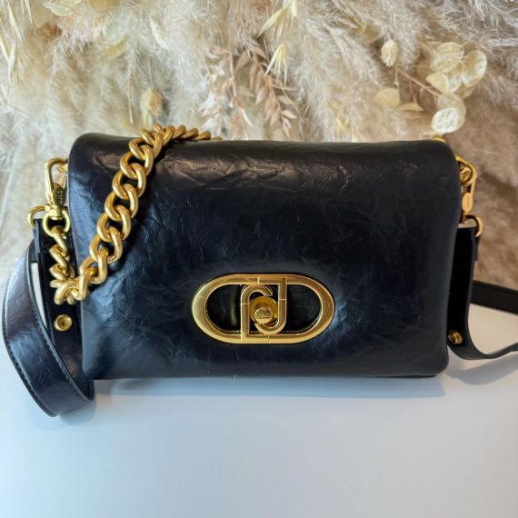 LIU JO LAPUFFY CROSSBODY BAG AA5148 E0886 NERO