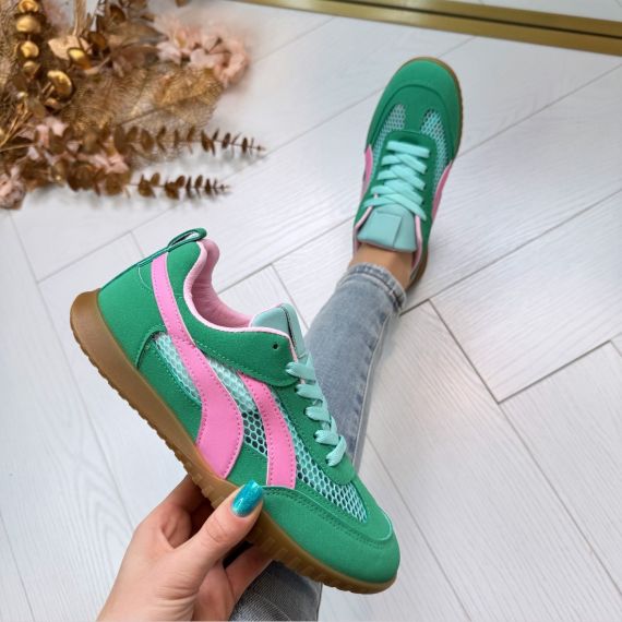 MAUD SPORTY SNEAKER 8996 GREEN *WEBONLY*