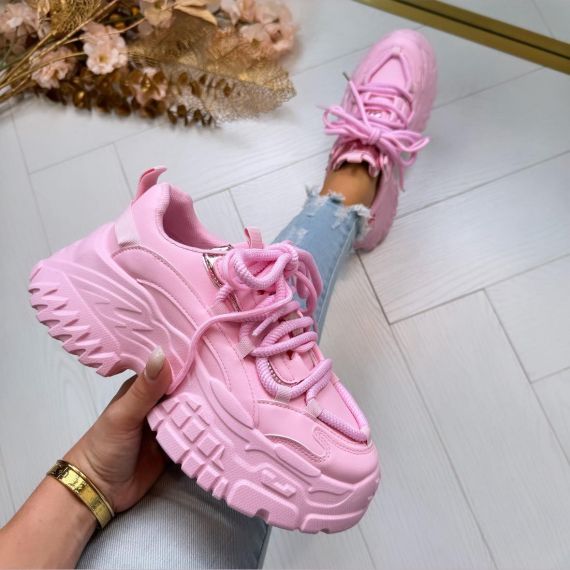 *SALE* ROXY PLATEAU SNEAKER 7576 PINK *WEBONLY*