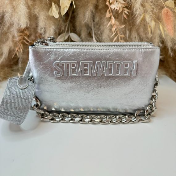 STEVE MADDEN BAG BNICCO 1162 SILVER