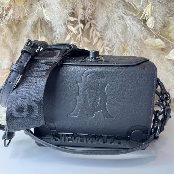 STEVE MADDEN BKROME-X BAG 1229 BLACK/BLACK