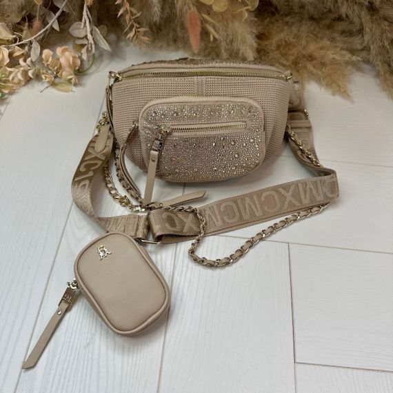 STEVE MADDEN BMAXIMA CROSSBODY BAG 0640 BLUSH MULTI
