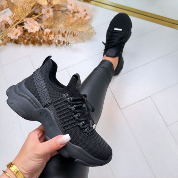 STEVE MADDEN SNEAKER MAC-E 0019 BLACK/BLACK